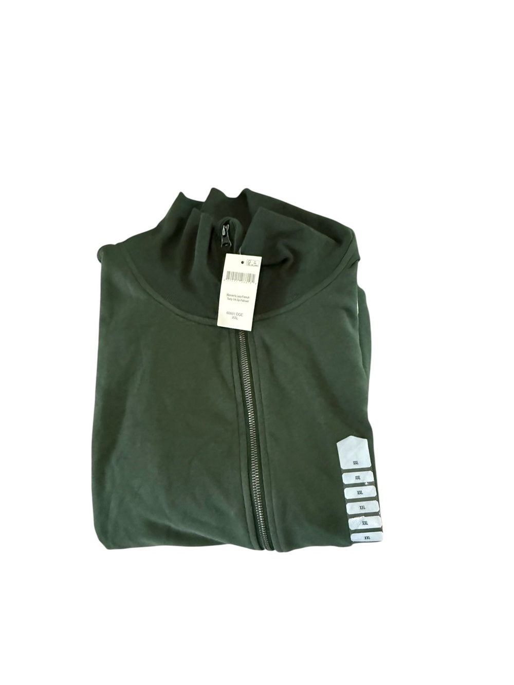 Duluth Trading Co Dark Green Zip-Up Hoodie